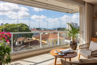 Envidraçamento de Sacadas